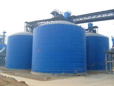 江川水泥钢板库改造