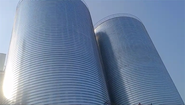 江川2座混凝土高架卷板仓